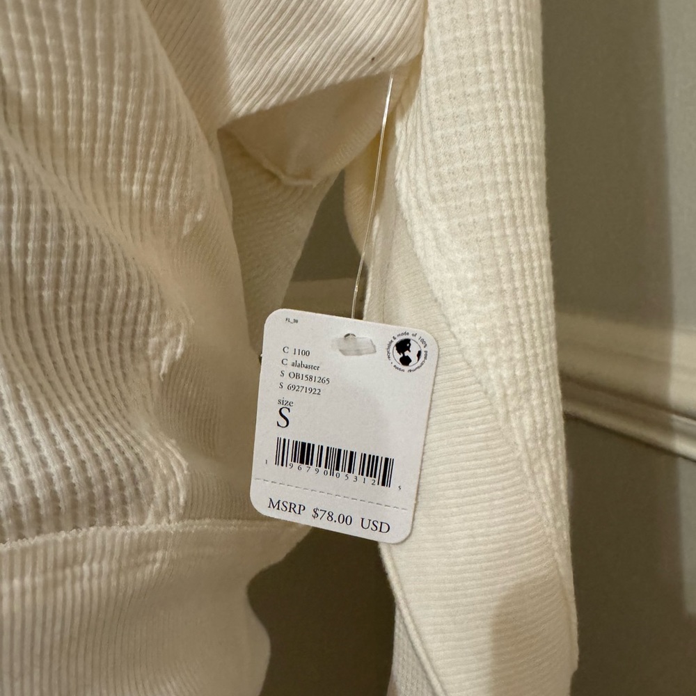 NWT - Free People Santa Clara Thermal - Picture 3 of 4